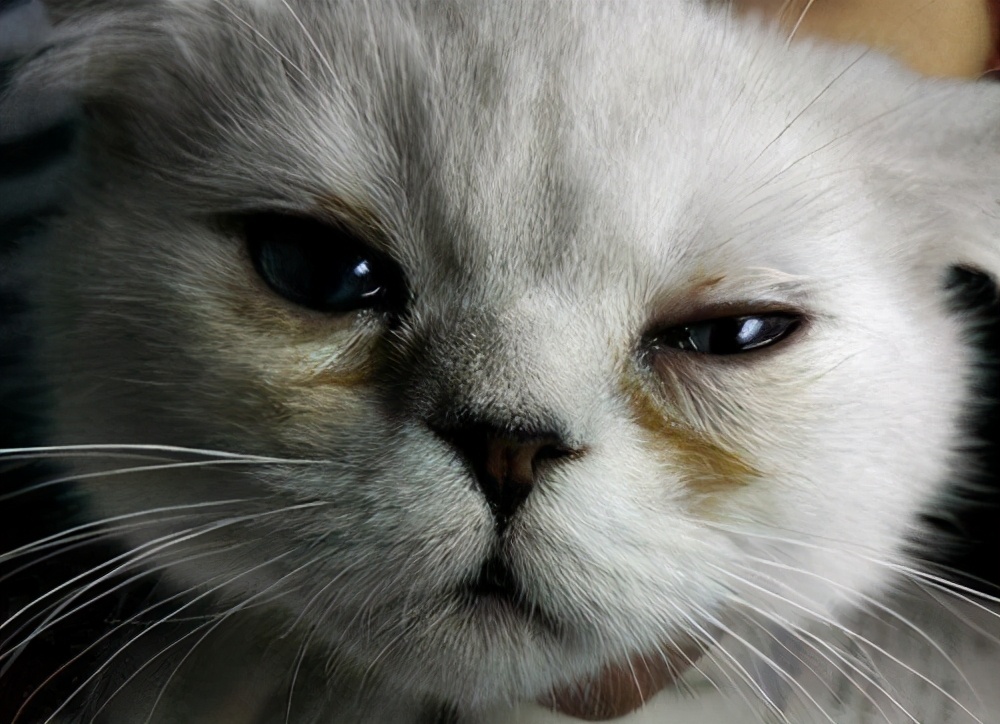 猫咪有泪痕是什么原因导致的？